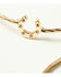 Image #3 - Shyanne Women's Horseshoe Hat Bangle Bracelet Set - 4 Piece, Gold, hi-res