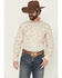 Image #1 - Gibson Trading Co Men's Solstice Floral Print Long Sleeve Snap Stretch Western Shirt, Multi, hi-res