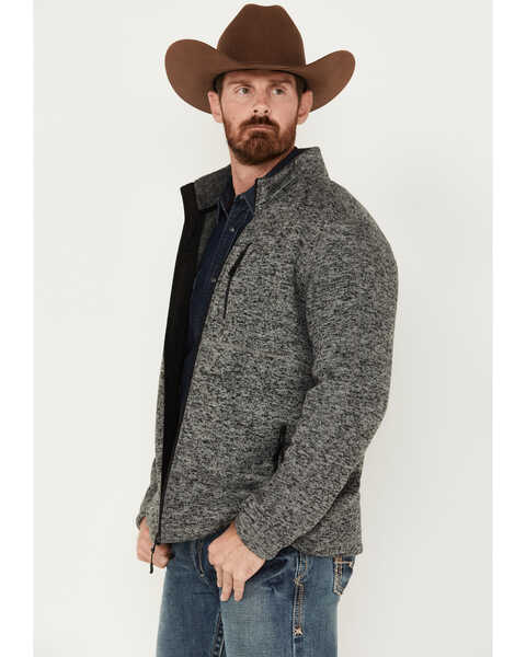 Image #1 - Cody James Men's Revolve Zip Jacket, Charcoal, hi-res