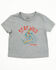 Image #1 - Wrangler Toddler Boys' Stay Wild Short Sleeve Graphic T-Shirt, Grey, hi-res