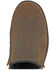Image #6 - Hoss Men's Slip-On Met Guard Work Shoes - Composite Toe, Brown, hi-res