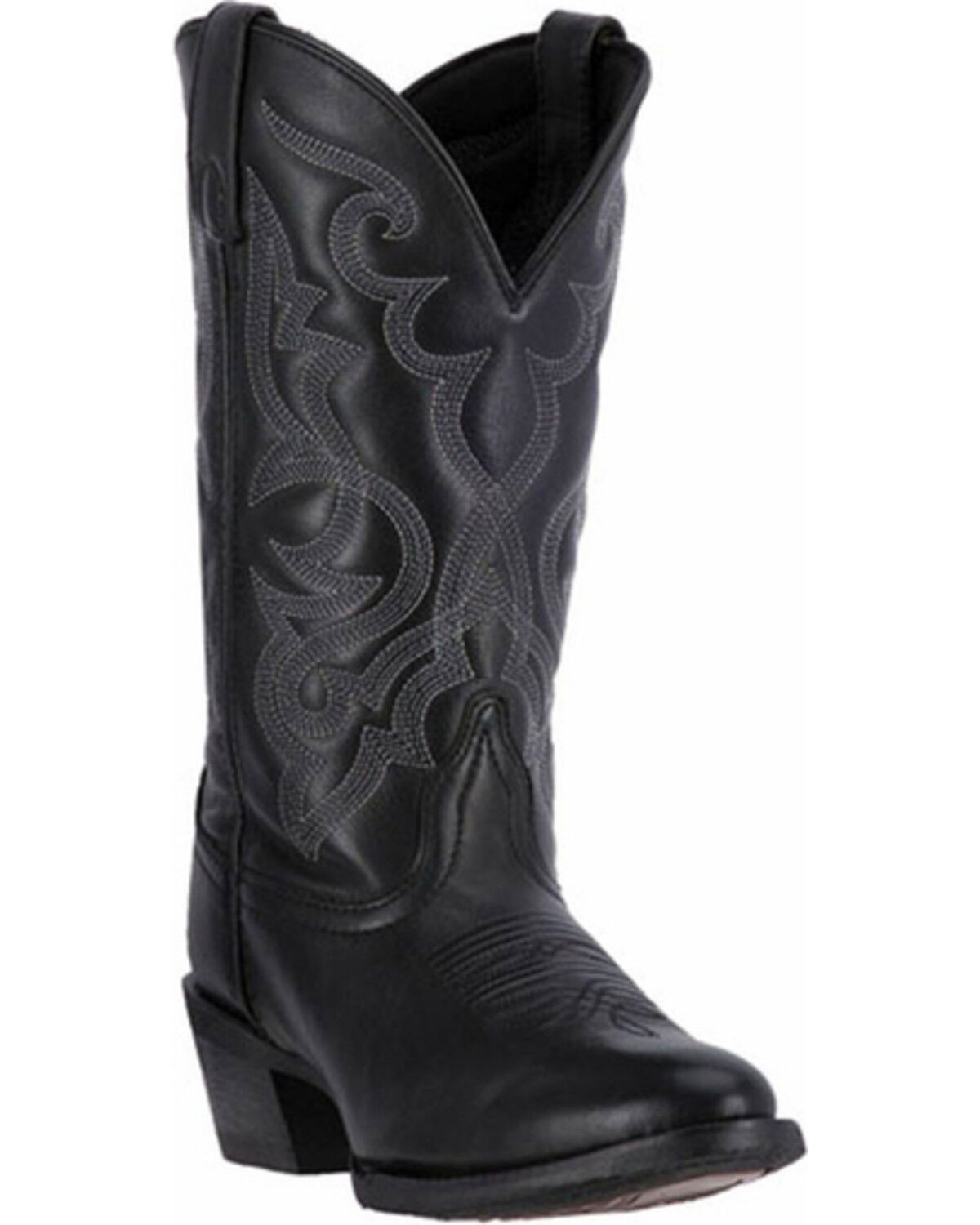 Image #1 - Laredo Women's Maddie Western Boots - Round Toe, Black, hi-res