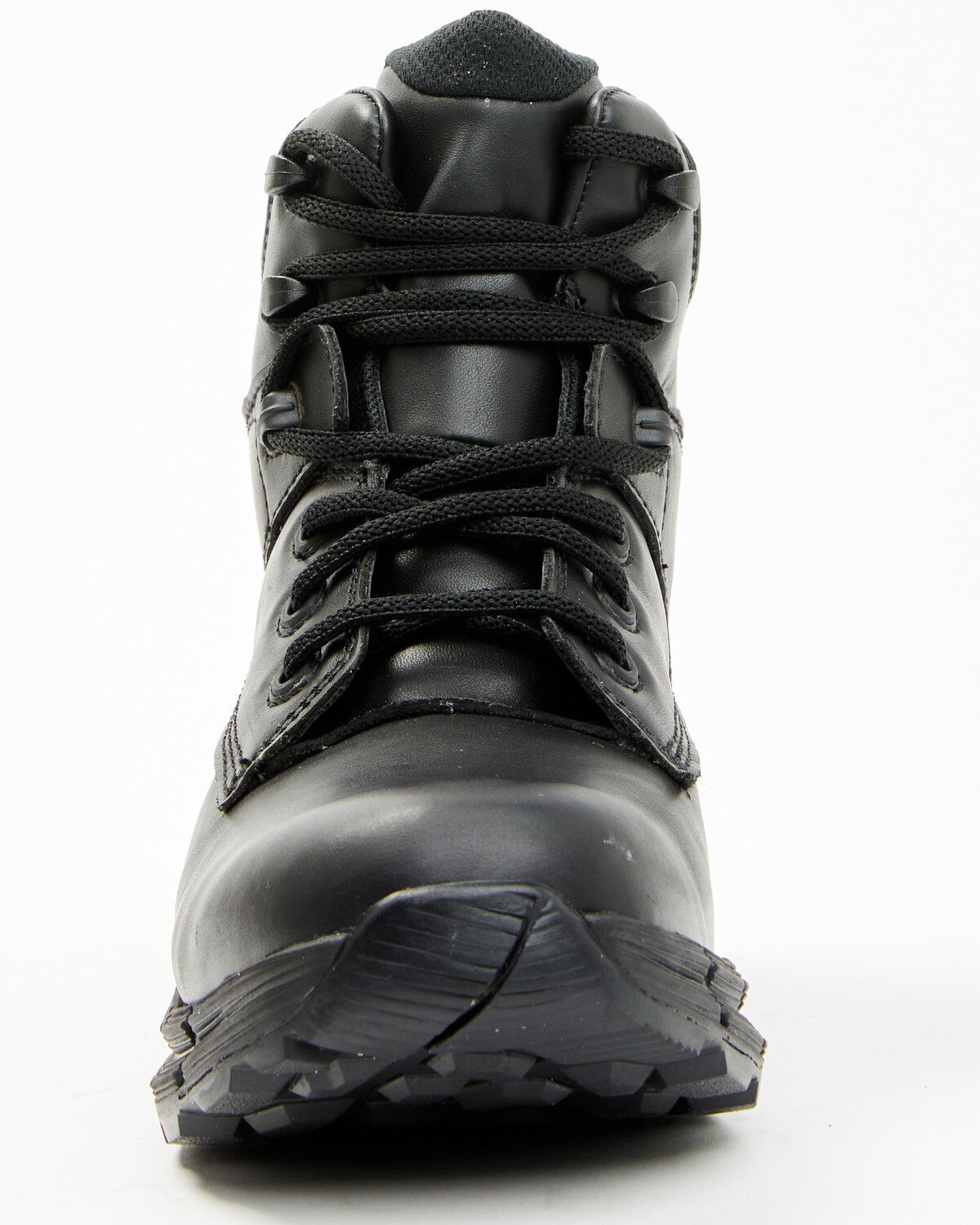 Image #4 - Hawx Men's 6" Lace-Up Work Boots - Soft Toe, Black, hi-res