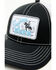 Image #2 - Cowgirl Hardware Men's Cowboys and Beer Ball Cap, Black/white, hi-res