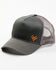 Image #1 - Hawx Men's Logo Ball Cap, Grey, hi-res