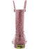Image #5 - Western Chief Girls' Glitter PVC Rain Boots - Round Toe, Rose Gold, hi-res