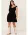 Idyllwind Women's No Joke Corset Dress, Black, hi-res