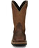 Image #5 - Justin Men's Boot Barn Exclusive Carbide Western Work Boots - Composite Toe, Brown, hi-res