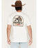 Image #1 - Hooey Men's Remi Short Sleeve Graphic T-Shirt, Cream, hi-res