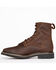 Image #3 - Cody James Men's Mustang Lace-Up Kiltie Work Boots - Soft Toe, Brown, hi-res