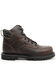 Image #2 - Hawx Men's 6" Lace-Up Work Boots - Steel Toe, Brown, hi-res