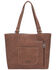 Montana West Women's Southwest Print Concealed Carry Tote, Brown, hi-res