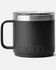 Image #2 - Yeti Rambler® 14oz Stackable Mug with MagSlider™ Lid , Black, hi-res