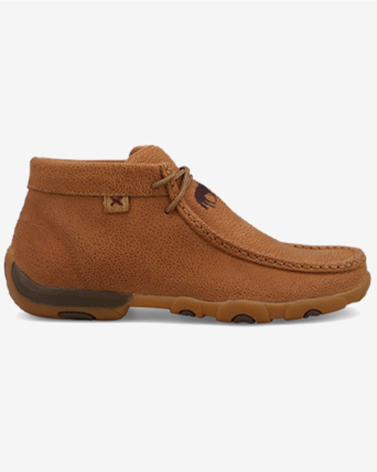 Image #2 - Twisted X Women's Chukka Driving Mocs, Chestnut, hi-res