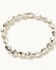 Image #4 - Shyanne Women's Western Cuff Mixed Media Bracelet Set - 4 Piece, Silver, hi-res
