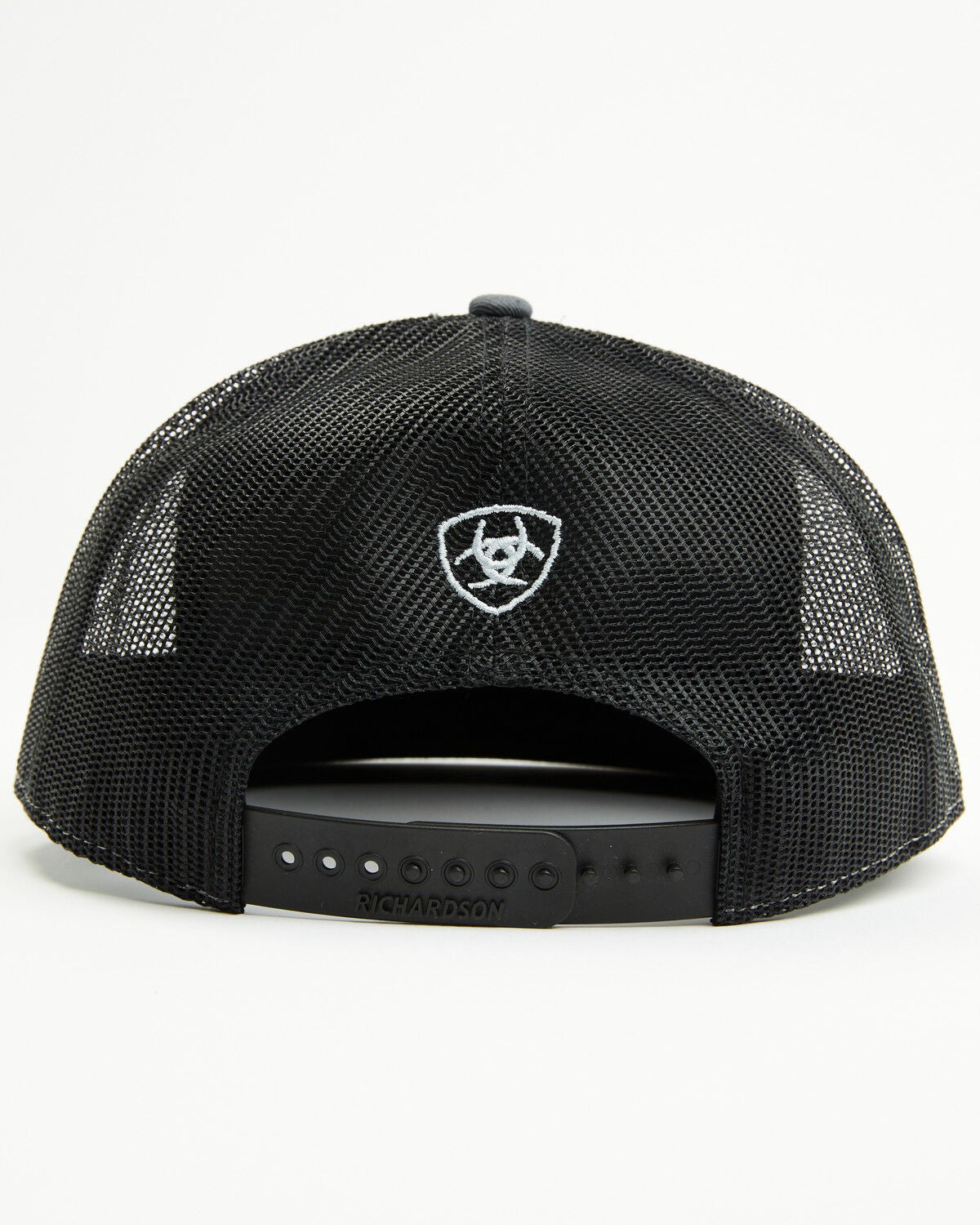 Image #3 - Ariat Men's Rubber Name Ball Cap, White, hi-res