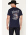 Image #1 - Cody James Men's Good Stories Short Sleeve Graphic T-Shirt, Navy, hi-res