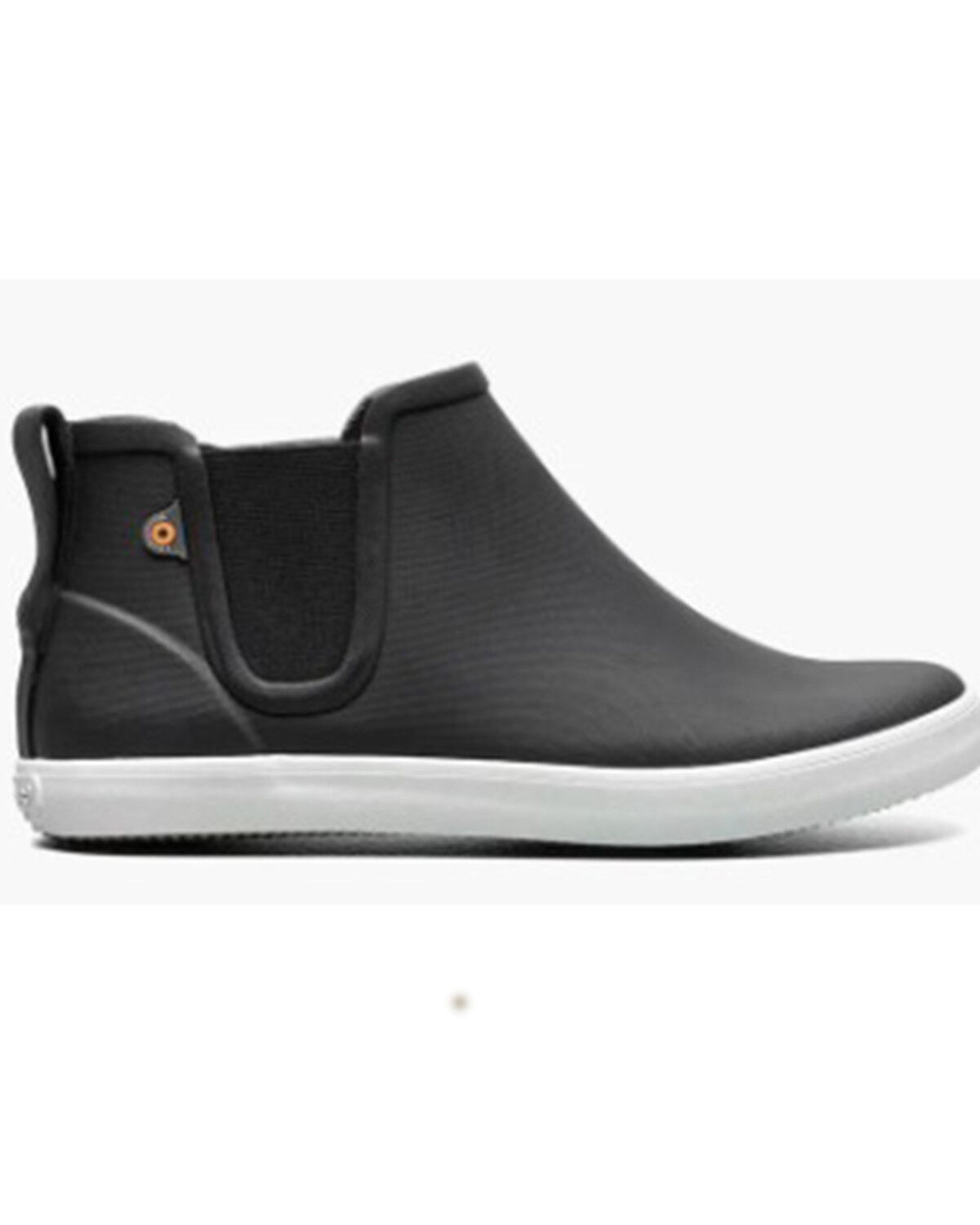 Image #2 - Bogs Women's Kicker Waterproof Rain Chelsea Work Boots - Round Toe, Black, hi-res