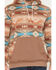 Image #3 - Cody James Men's Denver Southwestern Print Hooded Sweatshirt, Brown, hi-res
