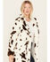 Image #2 - 26 International Women's Cow Print Fur Coat , , hi-res