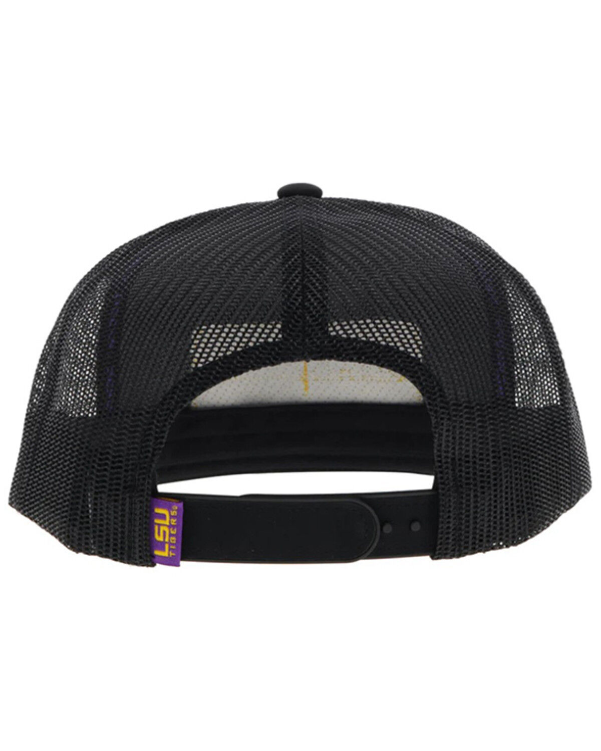 Image #2 - Hooey Men's Bayou Bengals Trucker Cap, Black, hi-res