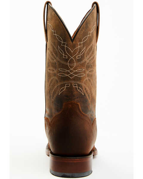 Moonshine Spirit Men's Pancho Western Boots - Square Toe , Brown, hi-res