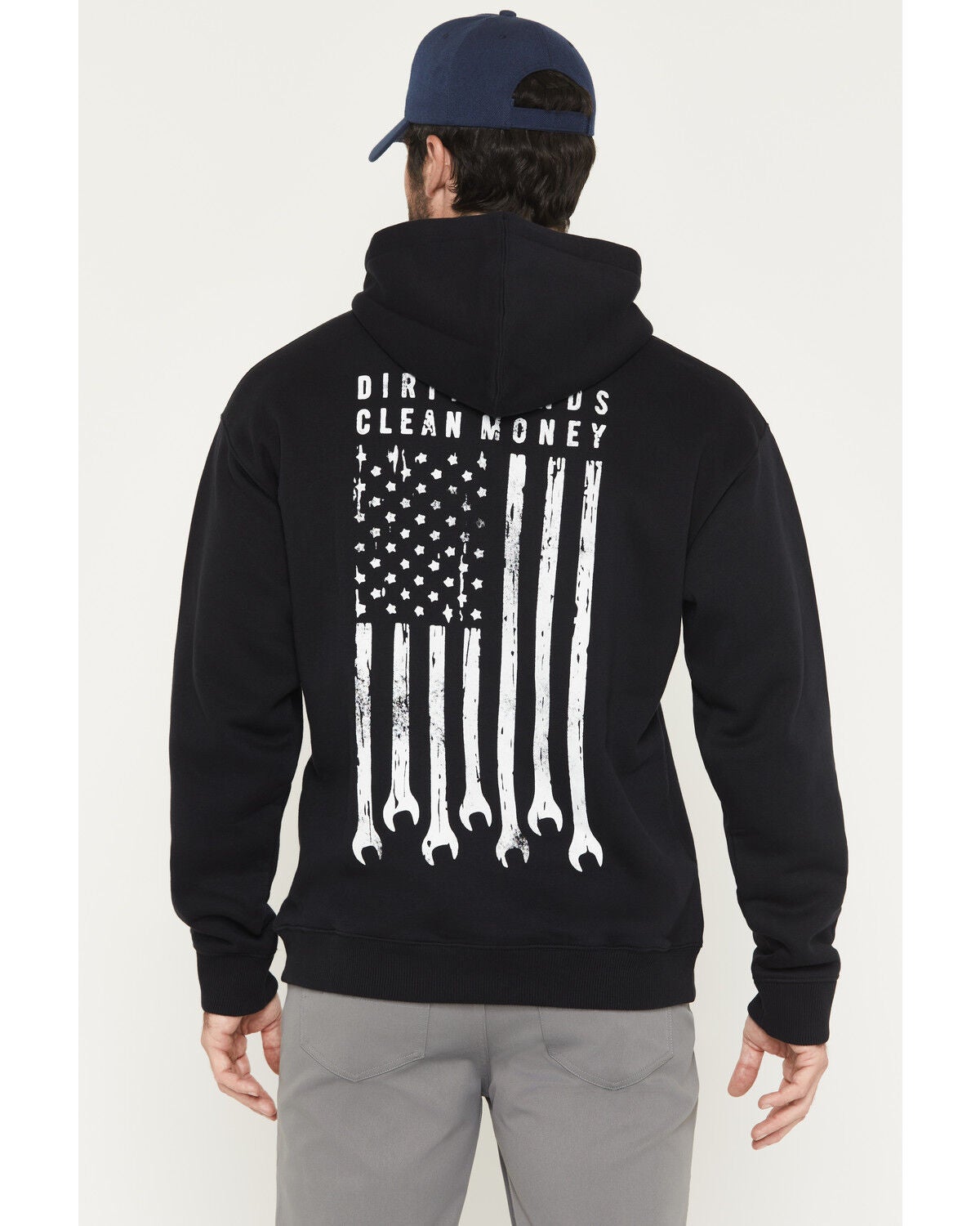 Troll Co Men's DHCM Flagship Hooded Sweatshirt, Black, hi-res