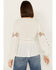Image #4 - Shyanne Women's Embroidered Boho Top, White, hi-res