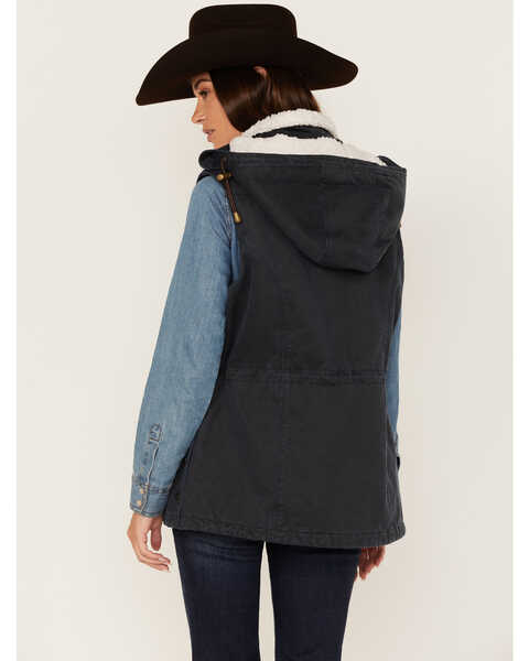 Image #4 - Outback Trading Co Women's Woodbury Vest, Navy, hi-res
