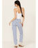 Image #3 - Wrangler Women's Sunset Medium Wash Mid Rise Straight Stretch Denim Jeans, Medium Wash, hi-res
