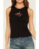 Image #3 - Los Sundays Women's Bronco Tequila Graphic Tank Top, Black, hi-res