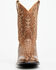 Cody James Men's Exotic Caiman Tail Western Boots - Broad Square Toe , Brown, hi-res