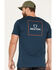 Image #4 - Brixton Men's Alpha Square Logo Graphic T-Shirt, Teal, hi-res