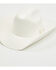 Image #3 - Serratelli Palo Alto 6X Felt Cowboy Hat, White, hi-res