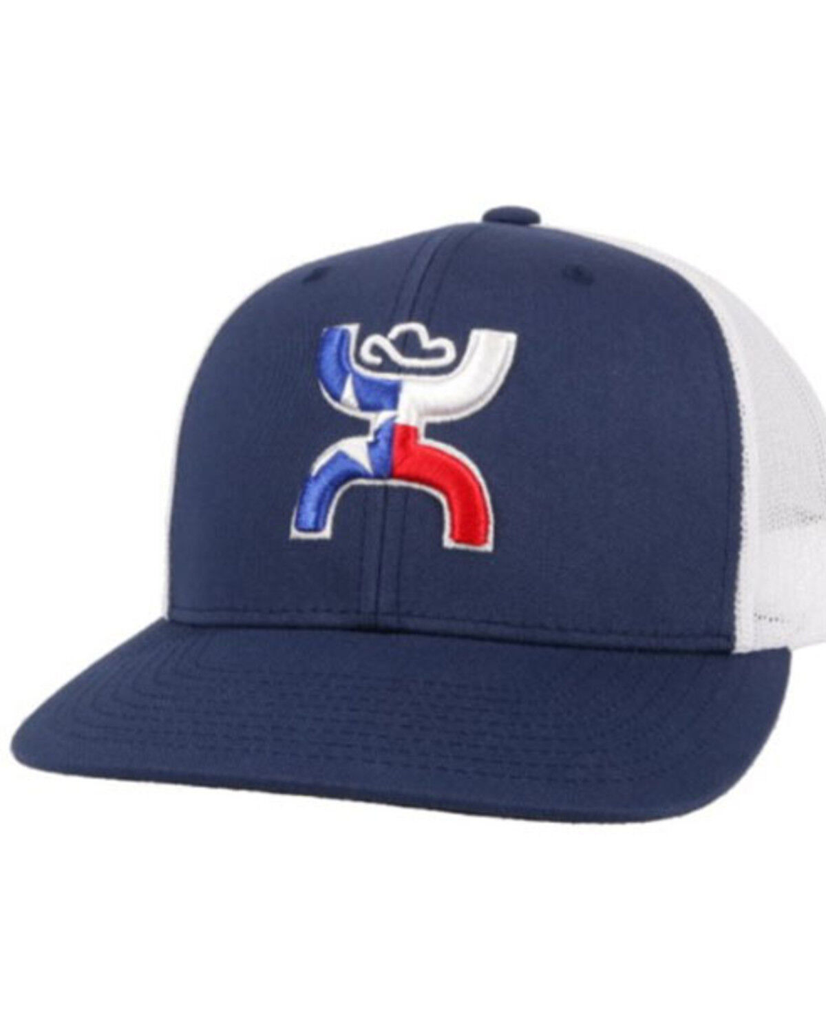 Image #1 - Hooey Men's Texican Logo Trucker Cap, Navy, hi-res