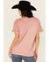 Image #4 - Girl Dangerous Women's 2nd Rodeo Short Sleeve Graphic Tee, Pink, hi-res