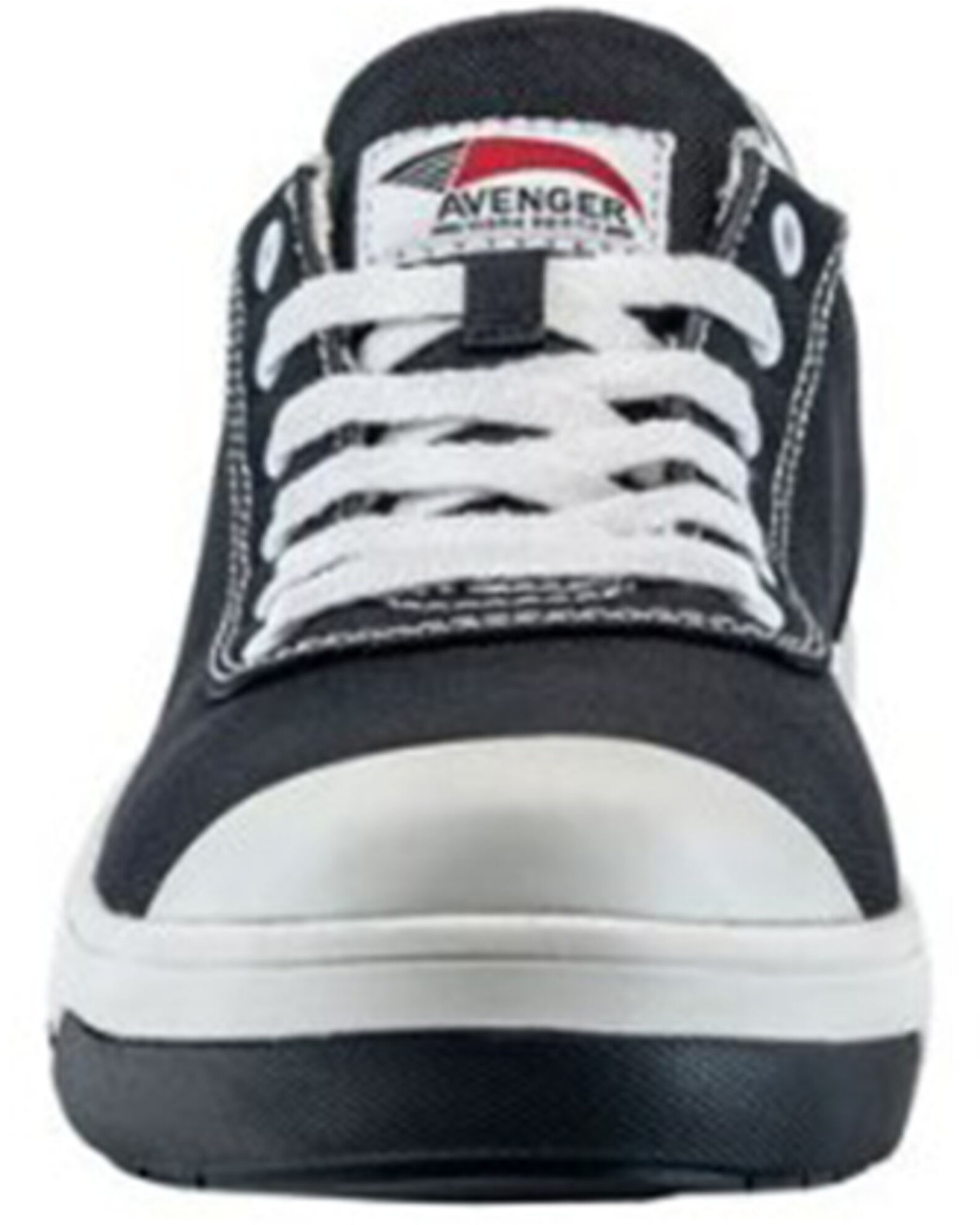 Image #4 - Avenger Men's Blade 6-Eye Lace-Up Athletic Work Shoes - Alloy Toe, Black, hi-res