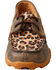 Twisted X Little Girls' Cheetah Moccasin Loafers , Brown, hi-res
