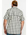 Image #2 - Carhartt Men's Plaid Print Rugged Flex Rigby Short Sleeve Work Shirt, Grey, hi-res