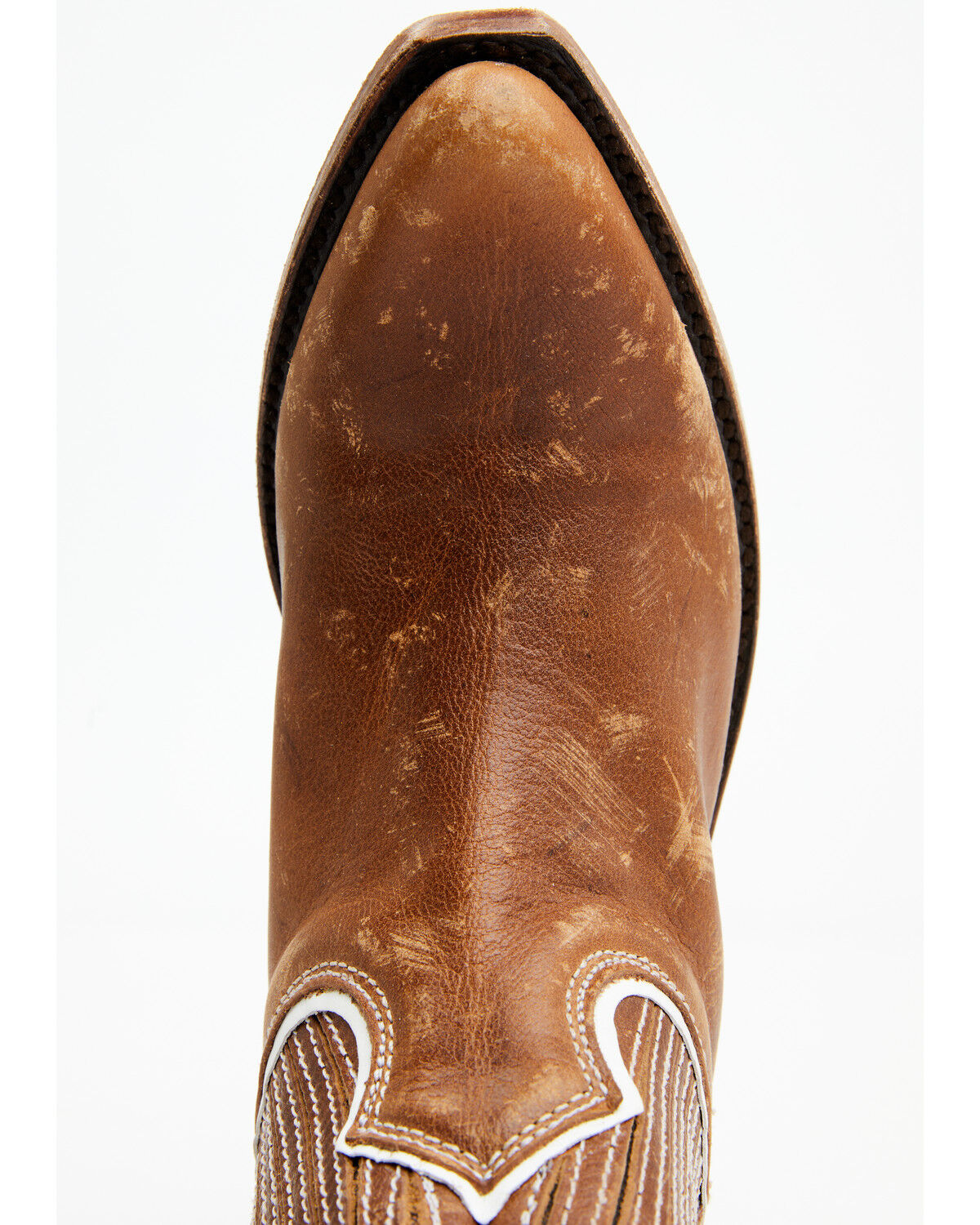 Image #6 - Liberty Black Women's Rebecca Back Star Booties - Snip Toe, Tan, hi-res