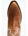 Image #6 - Liberty Black Women's Rebecca Back Star Booties - Snip Toe, Tan, hi-res