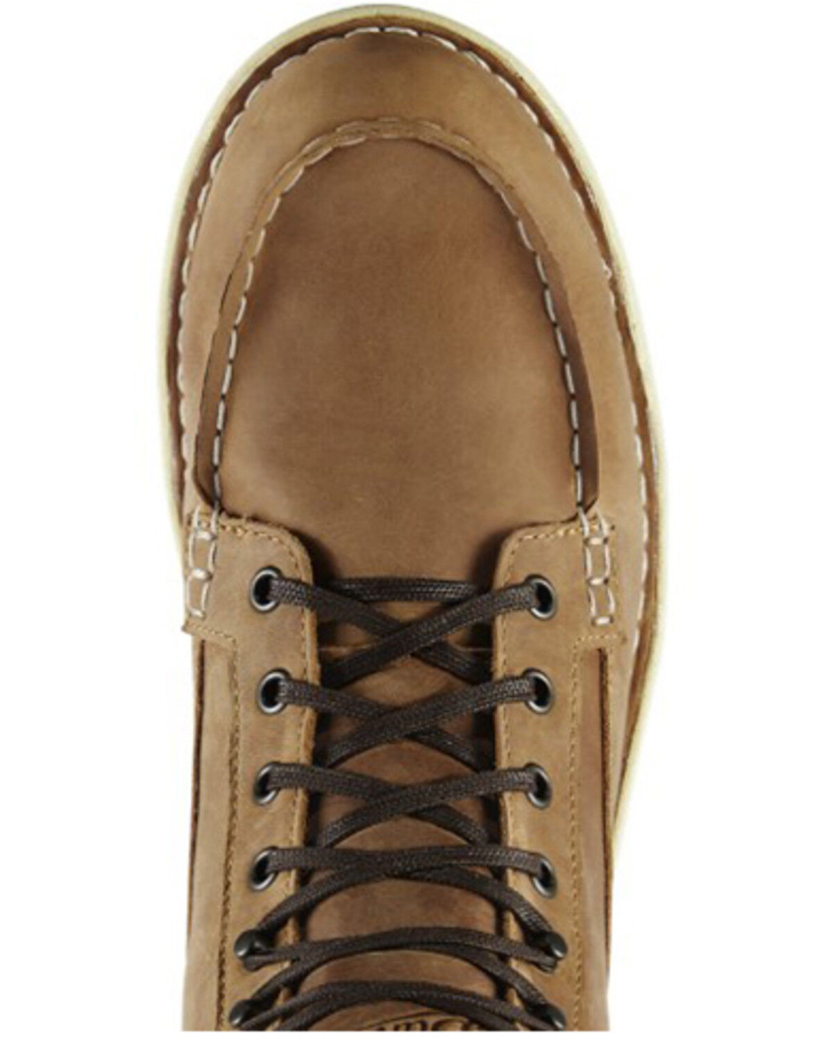 Image #4 - Danner Men's 6" Logger 917 GTX Work Boots - Moc Toe, Brown, hi-res