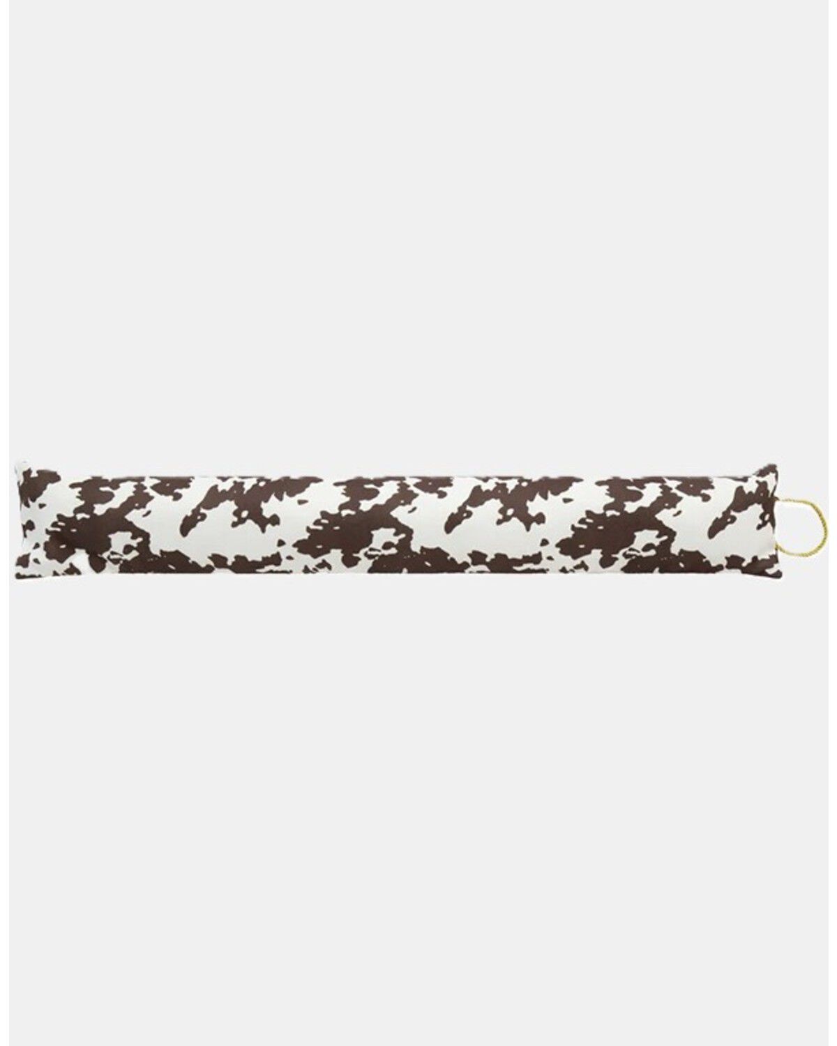 Image #1 - Carstens Home Cowhide Door Draft Stopper, Cow Print, hi-res