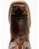 Image #6 - Laredo Women's Underlay Performance Western Boots - Broad Square Toe, Chocolate, hi-res