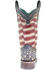 Image #4 - Corral Women's Blue Jeans Stars & Stripes Western Boots - Square Toe, Blue, hi-res