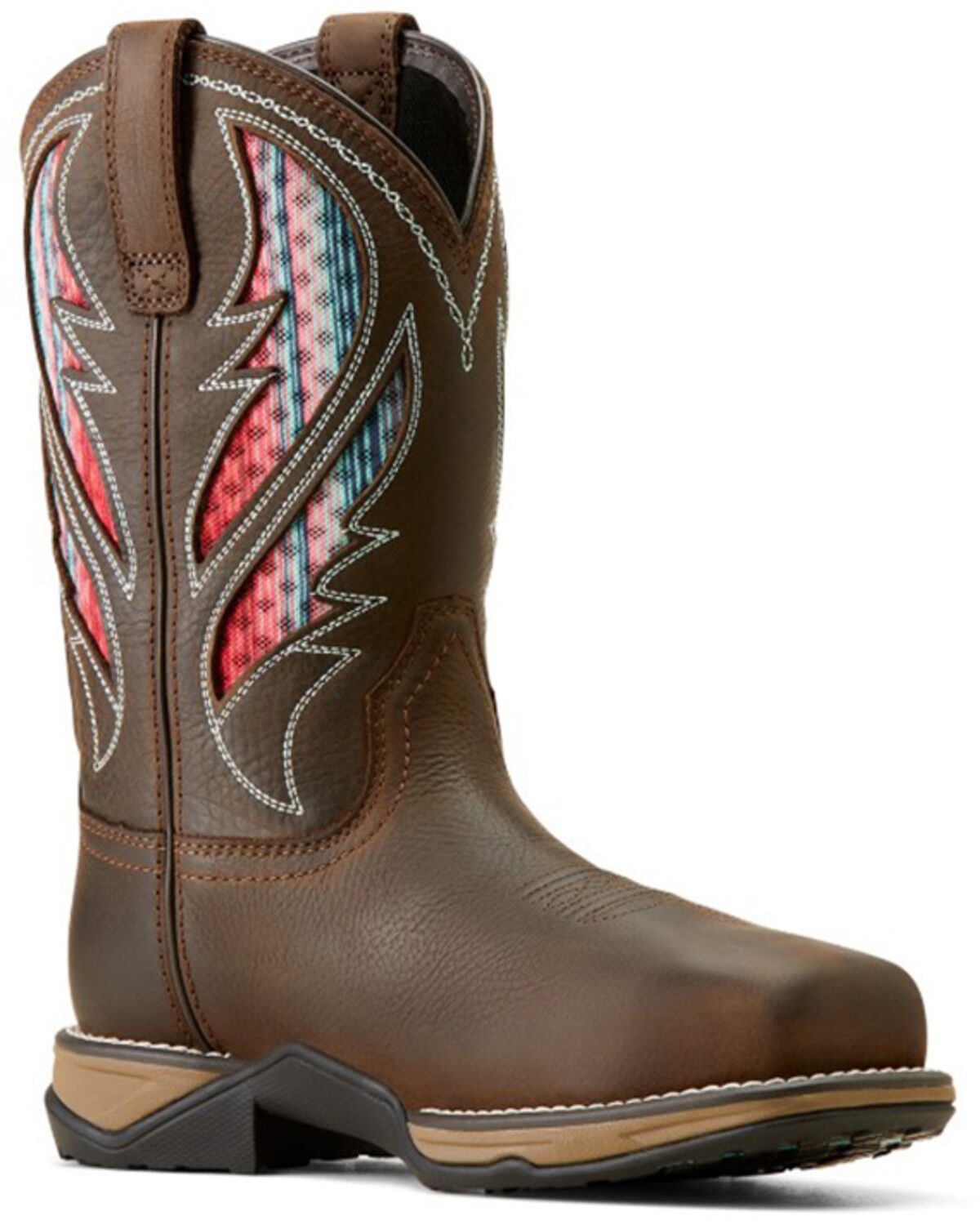 Image #1 - Ariat Women's 10" Anthem VentTEK Waterproof Work Boots - Composite Toe, Brown, hi-res