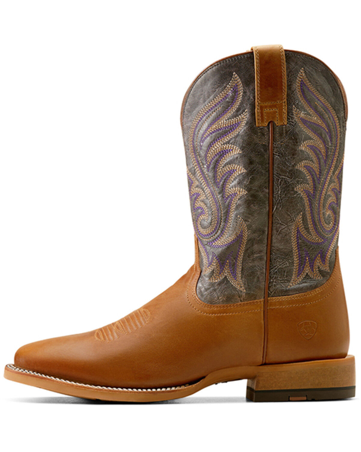 Image #2 - Ariat Men's Cattle Call Performance Western Boots - Broad Square Toe, Brown, hi-res