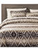 Image #2 - HiEnd Accents Chalet Southwestern Print 3 Piece Duvet Cover Set - King Size, Brown, hi-res