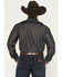 Image #4 - Kimes Ranch Men's Memphis Denim Embroidered Long Sleeve Snap Western Shirt, Black, hi-res