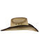 Cody James Men's Ponderosa Straw Cowboy Hat , Natural, hi-res